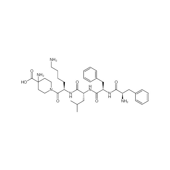 1-(D-fenyylialanyyli-D-fenyylialanyyli-D-leusyyli-D-lysyyli)-4-aminopiperidiini-4-karboksyylihappo