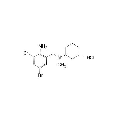 2-amino-3,5-dibromi-N-sykloheksyyli-N-metyylibentsyyliamiinihydrokloridi